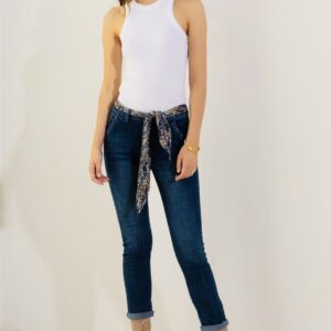 Jeans Chino avec foulard