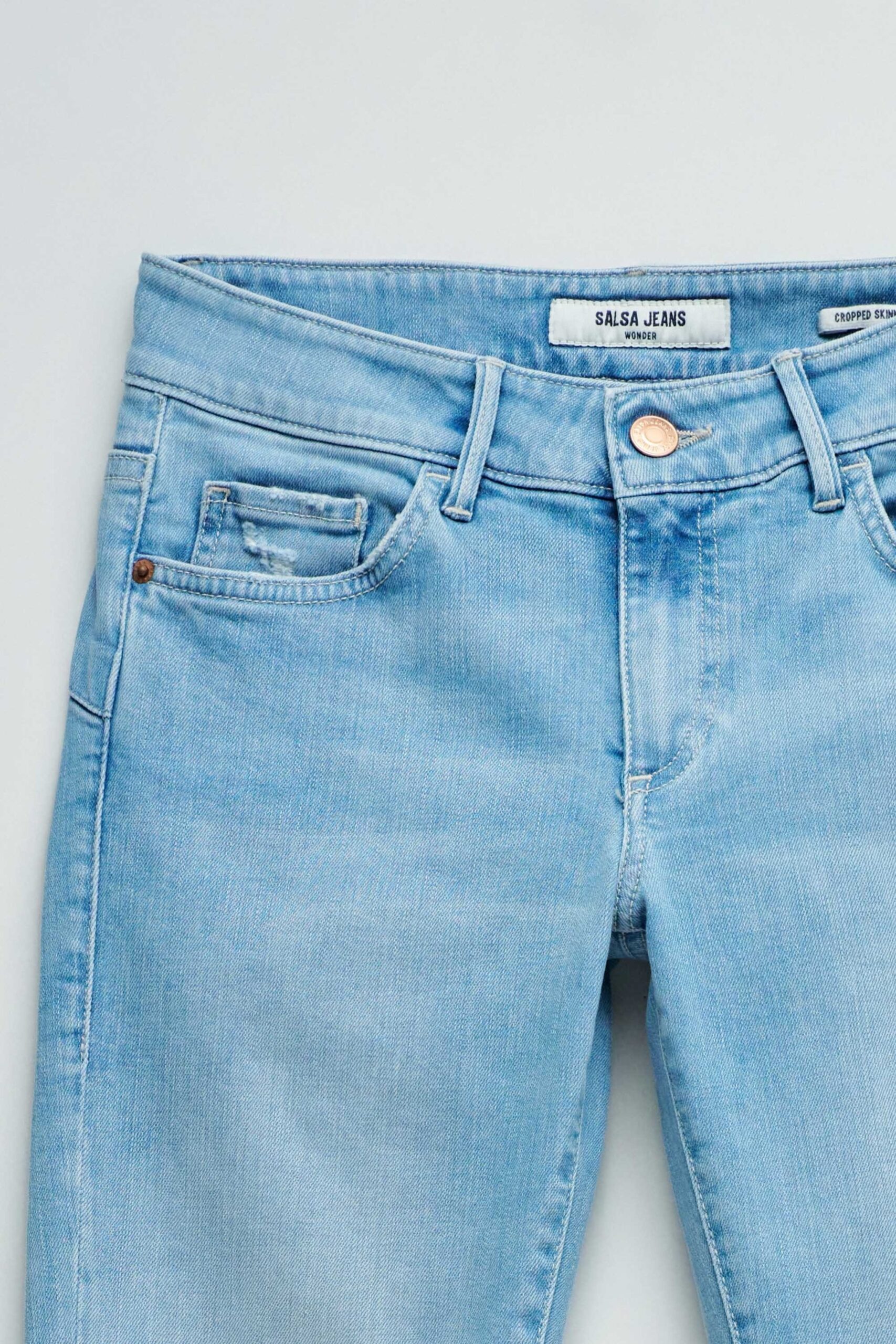JEAN WONDER PUSH UP CROPPED SKINNY – Image 3