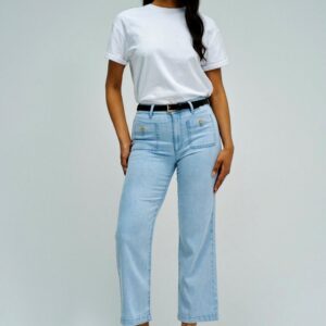 Pantalon SALSA en lightdenim