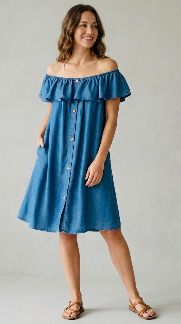 ROBE AVEC BOUTONS